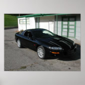2001 Chevrolet Camaro Z28 SS ポスター (正面)