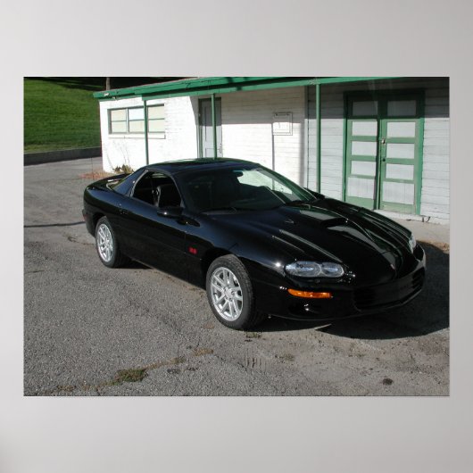 2001 Chevrolet Camaro Z28 SS ポスター (正面)
