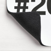 2002ハッシュタグ23誕生日記念日 マウスパッド (コーナー)