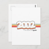 2002伝説のはがきの誕生 ポストカード (正面/裏面)