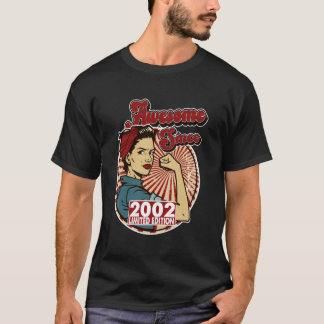 2002年から凄い 限定23周年 女性用バイオレンスビー Tシャツ