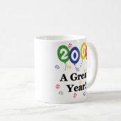 2002年すばらしい年の誕生日 コーヒーマグカップ (正面右)