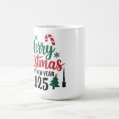2002年の新しい始まりのためのマグカップ | 新年おめでとう コーヒーマグカップ (中央)