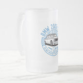 2002年のFAQによって曇らされるマグ フロストグラスビールジョッキ (正面左)