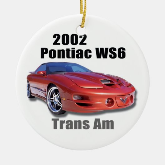 2002年のTRANS AM セラミックオーナメント (正面)