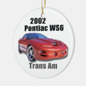 2002年のTRANS AM セラミックオーナメント (左)