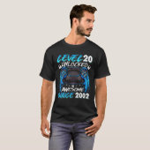 2002年以降のレ素晴らしベル20のロック解除20誕生日 Tシャツ (正面フル)
