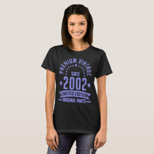 2002年度限定ヴィンテージ以降のプレミアム版 Tシャツ