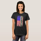 2002年製 アメリカ国旗 20歳の誕生日 Tシャツ (正面フル)