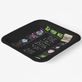 2002年誕生日トリビアファクト紙プレート ペーパープレート (傾斜あり)