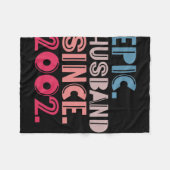 2002年20周年R以結婚来の叙事詩 フリースブランケット (正面(横))