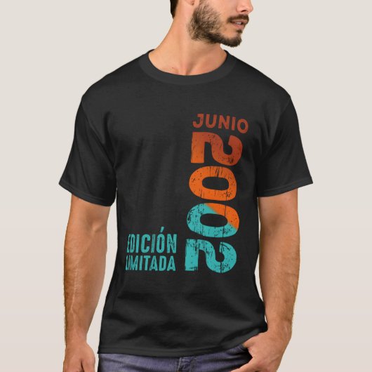 2002年6月2002年2002年2002年2002年2002年 Tシャツ (正面)