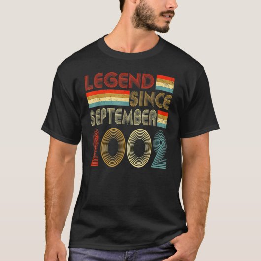 2002年9月20th Birから20歳の伝説 Tシャツ (正面)