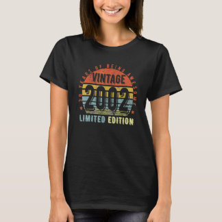 2002年 ヴィンテージ 2002 二十歳の誕生日 Tシャツ