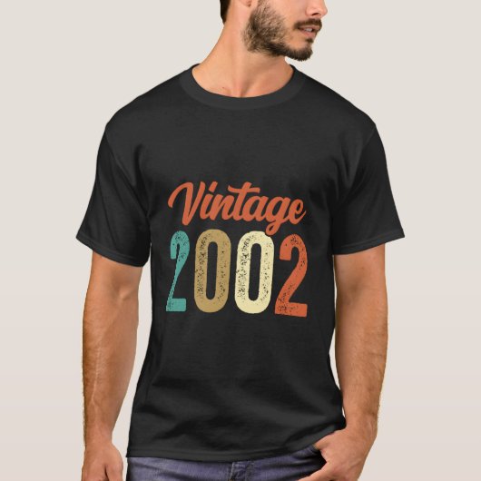 2002生まれ年21日 Tシャツ (正面)