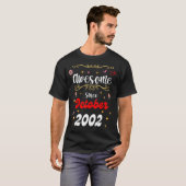 2002素晴らし年10月以来誕生日花とお尻 Tシャツ (正面フル)
