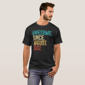 2002素晴らし年20日20歳から Tシャツ (正面フル)