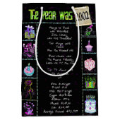 2002誕生日トリビアおもしろいファクト ミディアムペーパーバッグ (正面)