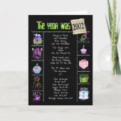 2002誕生日年おもしろいトリビア カード (正面)