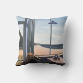 2002 2つを待っていること クッション (裏面)