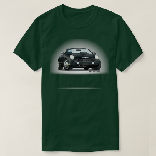 2002 2005 Thunderbird New T Bird Tシャツ (デザイン正面)