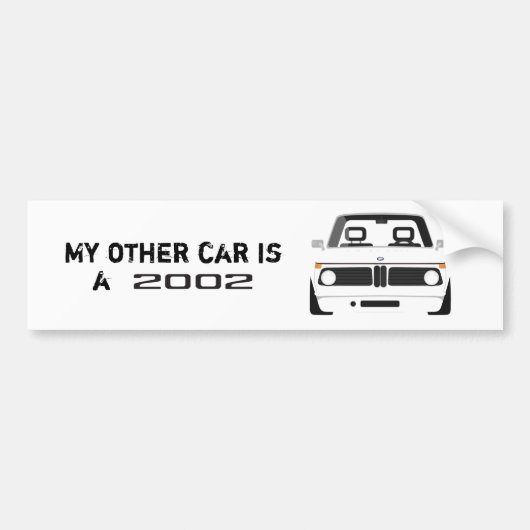 2002 Bumper Sticker バンパーステッカー (正面)
