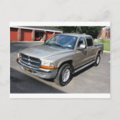 2002 Dodge Dakota SLT 4 x 4 ポストカード (正面)