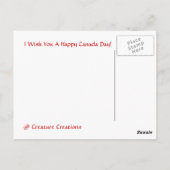 2003カナダペニー（フロント）はがき ポストカード (裏面)