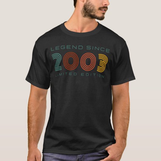 2003年から伝説の限定版 Tシャツ (正面)
