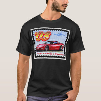 2003年の第50記念日コルベット Tシャツ