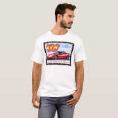 2003年の第50記念日コルベット Tシャツ (正面フル)