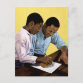 2003年の「決して遅すぎることはない」 ポストカード (正面)