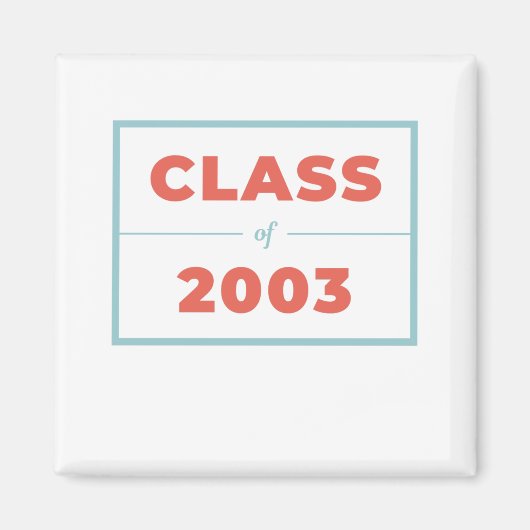2003年クラス マグネット (正面)