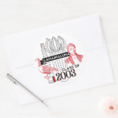 2003年ラウンドステッカーのLahainalunaクラス ラウンドシール (封筒)