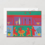 2003年記念館でのティータイム ポストカード (正面/裏面)