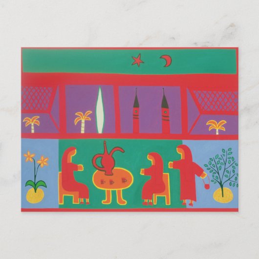 2003年記念館でのティータイム ポストカード (正面)