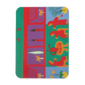 2003年記念館でのティータイム マグネット (縦)