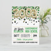 2003年高等学校大学懇親会招待状 招待状 (スタンド正面)