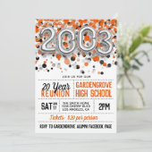 2003年高等学校大学懇親会招待状 招待状 (スタンド正面)