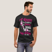 2003年1月に生まれ女王が誕生した Tシャツ (正面フル)