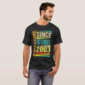 2003年10月19誕生以来19歳の伝説 Tシャツ (正面フル)