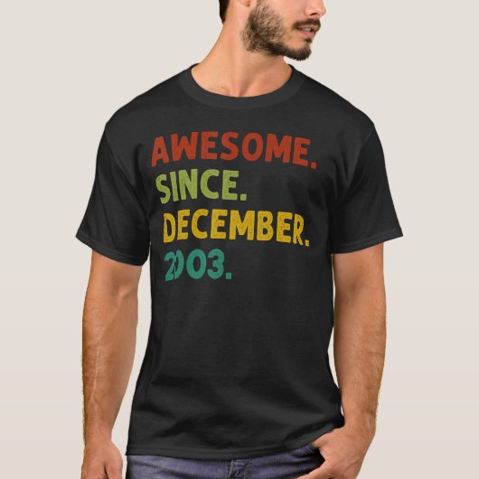 2003年12素晴らし月19日19日 Tシャツ (正面)