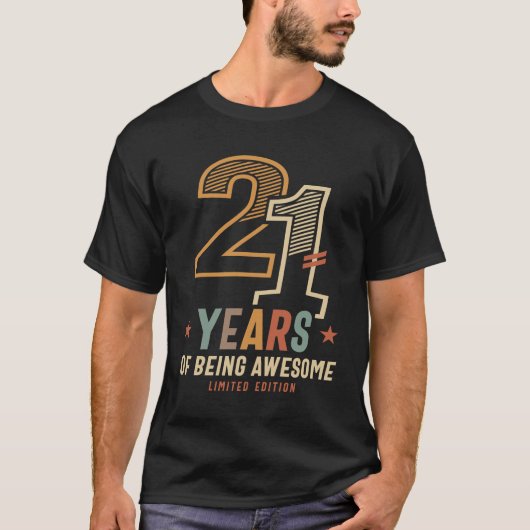 2003年21歳素晴らしの誕生日 Tシャツ (正面)