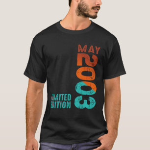 2003年5月2003年レトロ2003ヴィンテージ2003 2以降 Tシャツ