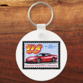 2003年50周年記念コルベット キーホルダー (正面)