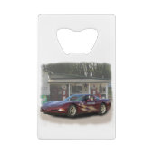 2003年50周年記念シェヴィコルベットぺースカー クレジットカード栓抜き (裏面)