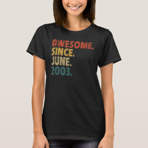 2003年6月19日バレ素晴らしット以来19歳の贈り物 Tシャツ