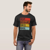2003最高の年から夫19年19thのア結婚ニ tシャツ (正面フル)