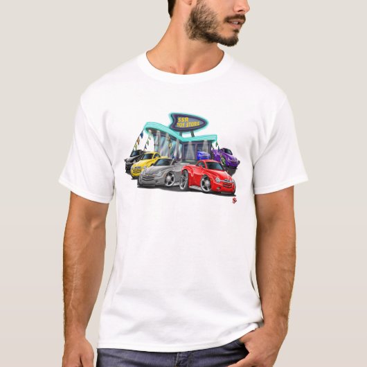 2003-06 SSRの自動車ディーラー場面 Tシャツ (正面)