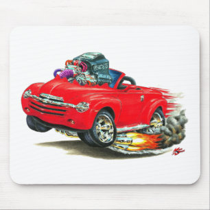 2003-06 SSRの赤いコンバーチブル マウスパッド